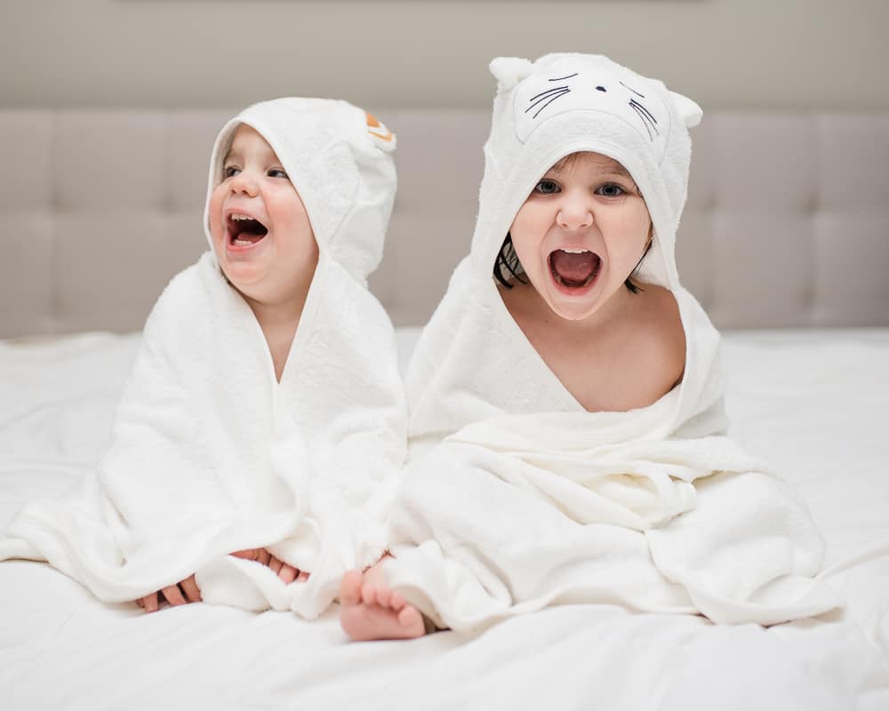 50 Non-Toy Gifts for Kids | 2024 Edition 32 organid hooded towels from Lilyseed