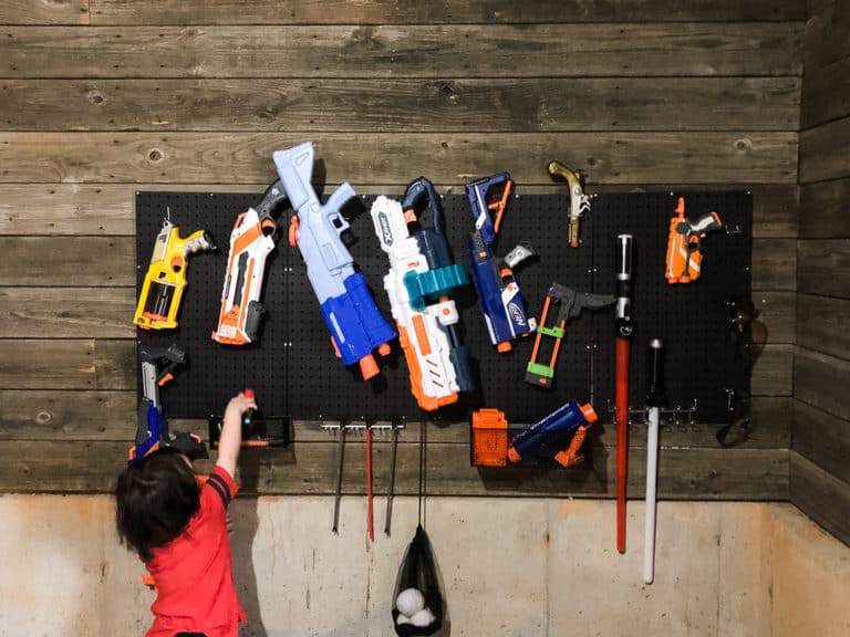 Easy Nerf Armory DIY Tutorial with Video Amanda Seghetti
