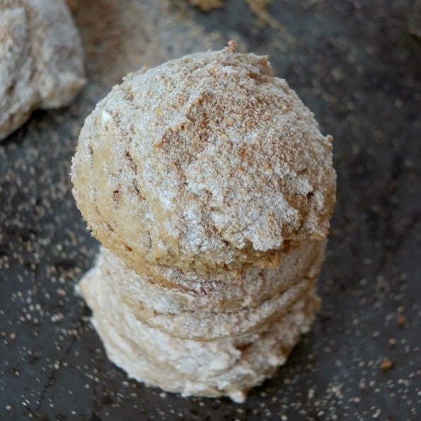 Paleo snowball cookies are perfect for Christmas.