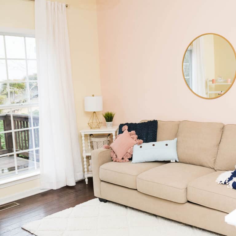 Blissful Guest Room/Office Combo: Before & After Design Photos