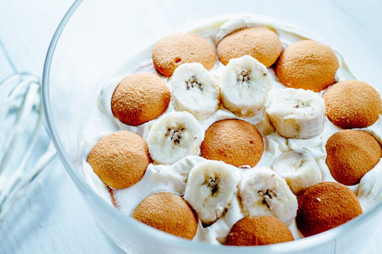 skinny banana cream pudding