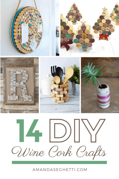 14 Unique DIY Wine Cork Crafts and Upcycle Ideas - Amanda Seghetti