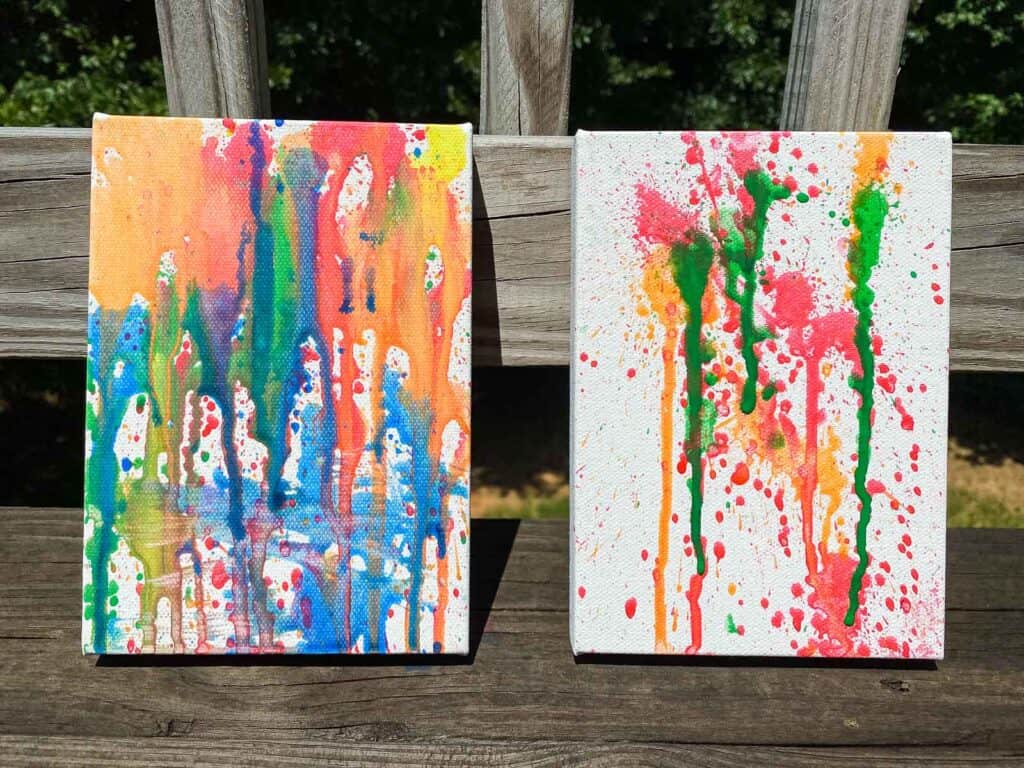 Painting with Water - a Fun, Outdoor Activity for Kids