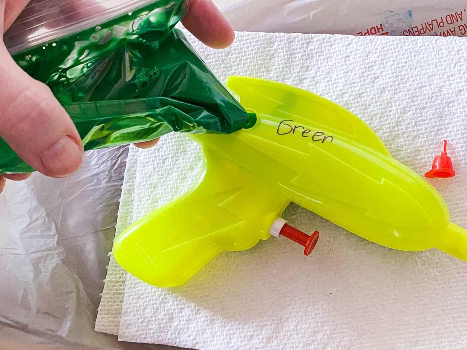 Water Gun Painting Fun Outdoor Activity for Kids Amanda Seghetti