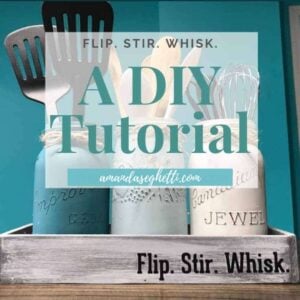 DIY flip stir whisk