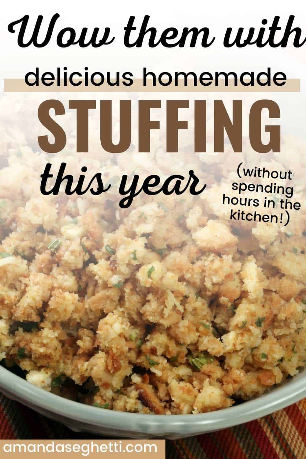 How to Make Turkey Bread Stuffing [The Quick and Easy Way!] Amanda