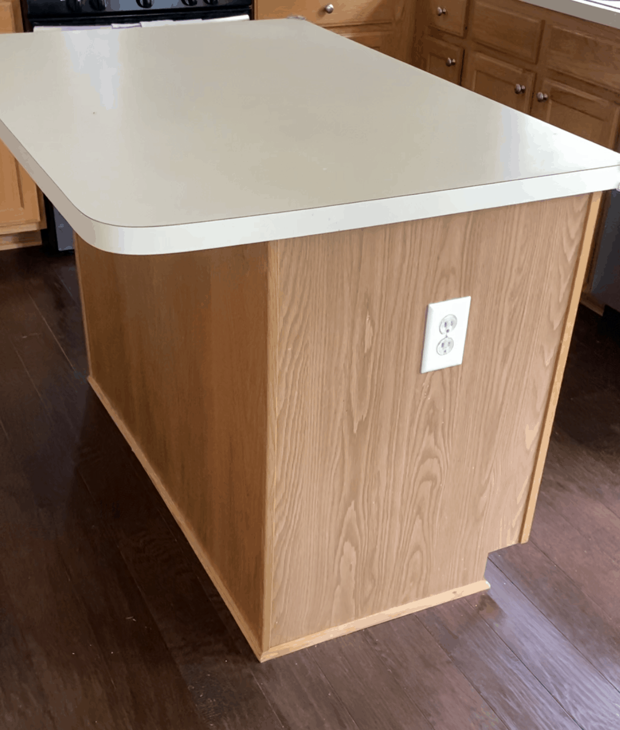 DIY Kitchen Island Upgrade Kitchen Makeover on a Budget Amanda Seghetti