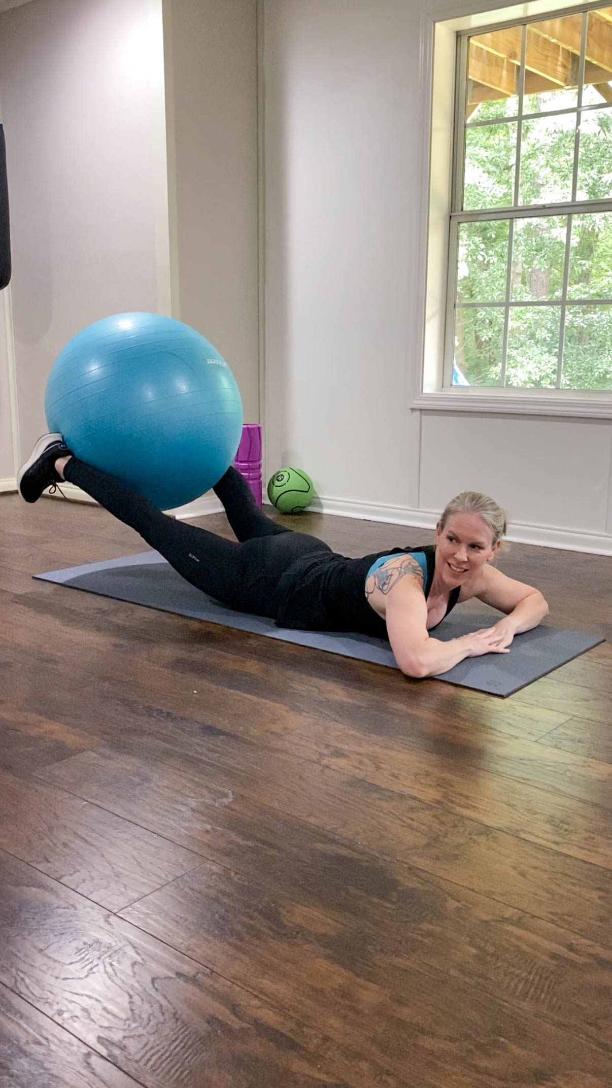 Stability Ball Glute Exercises