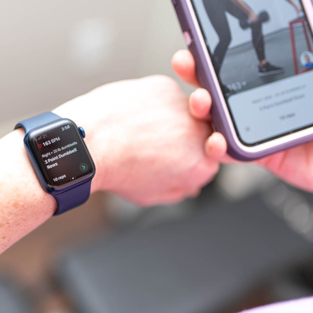 using apple watch with future fitness app
