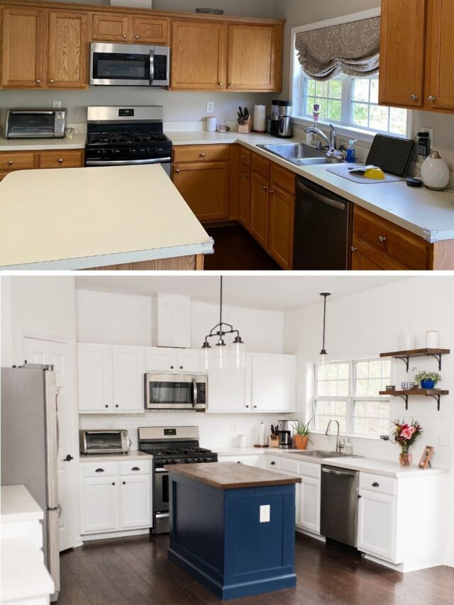 Easy Countertop Makeover for Under $150