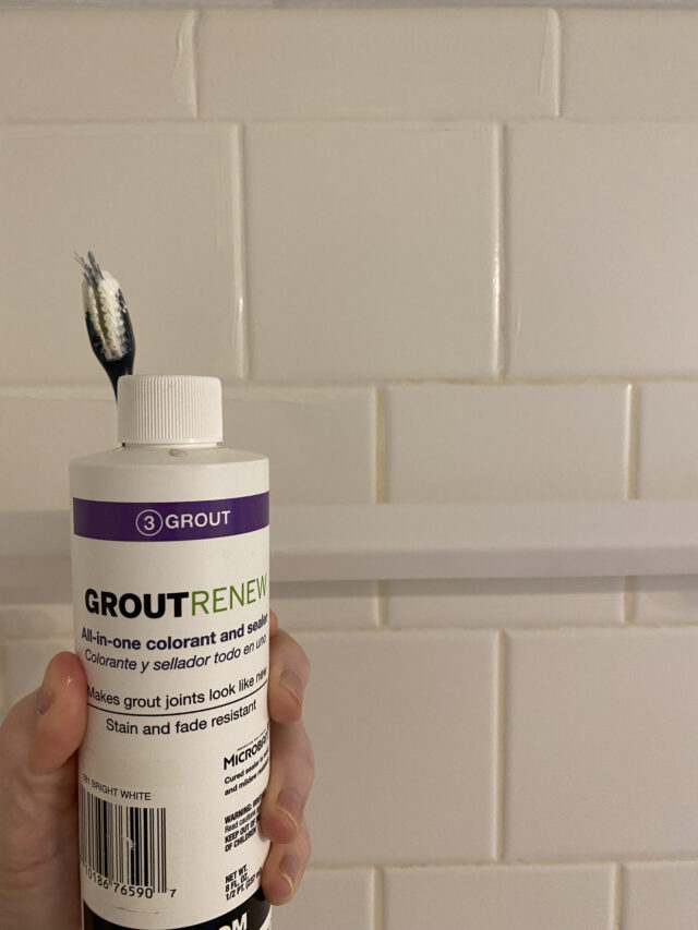 How to Paint and Seal Grout