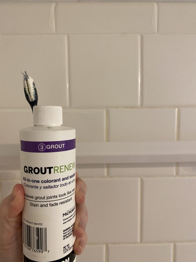 How to Paint and Seal Grout