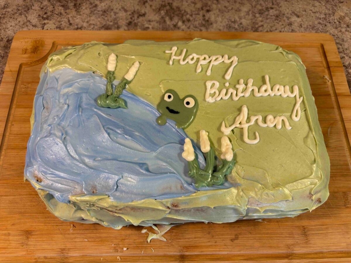 Why We Stopped Eating Artificial Food Dyes (And What Happened) 9 homemade dye free frog themed birthday cake